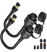 STARGEAR for Starlink Ethernet Adapter Gen 3/Mini, Waterproof Starlink Mini Ethernet Cable Extens...