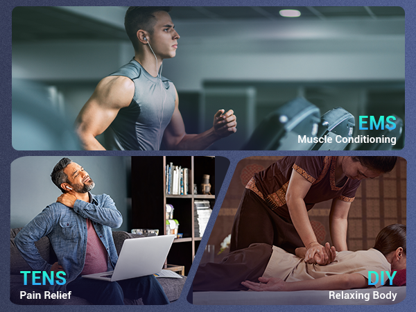 TENS unit muscle stimulator