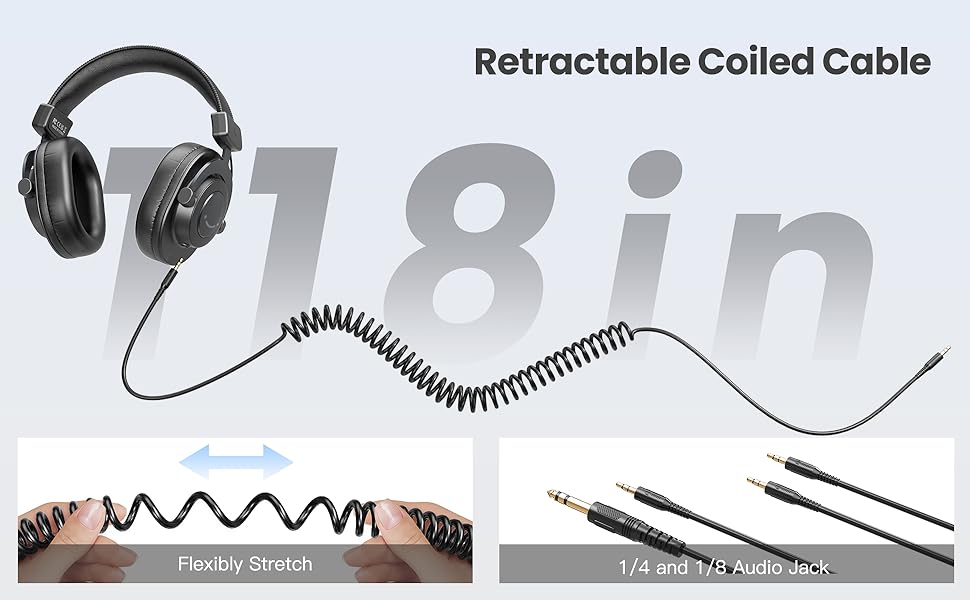 headphones with detachable cables
