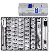 HengTianMei 128 in 1 Precision Screwdriver Set Professional Magnetic Repair Tool Kit for Computer...