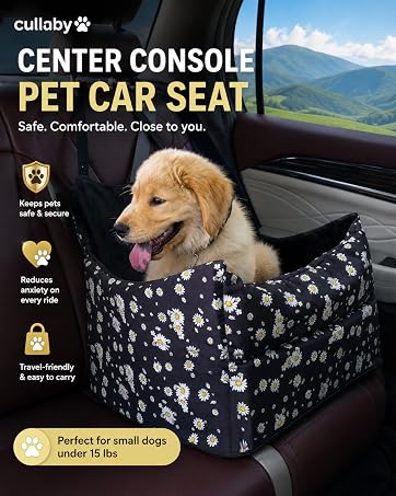 pet center console car seat