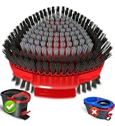Upgrade Scrub Brush Replacement Head Compatible with O Cedar EasyWring 1 Tank Spin Mop, Mop Repla...