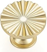 Ravinte Decor 10 Pack Gold Cabinet Knobs Brushed Brass Dresser Knobs Zinc Alloy Dresser Hardware ...