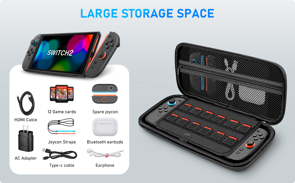 nintendo switch 2 carrying case