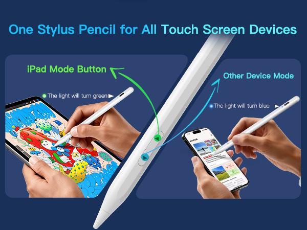one stylus pencil for all touch screen devices ipad iphone iwatch tablet smartphone