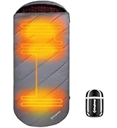 KingCamp Sleeping Bag for Adults, Cold Weather &amp; Warm Extra Wide Big &amp; Tall XL Portable Waterproo...