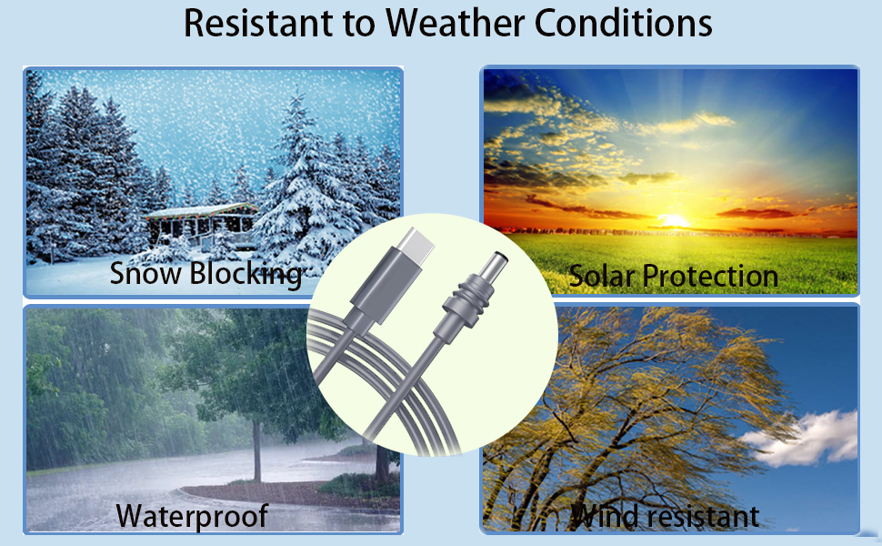 PD USB-C to DC Power Convertor cable