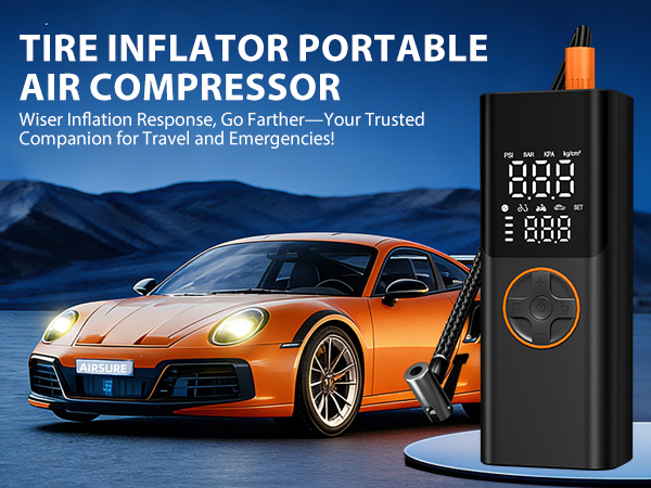 portable tire inflator