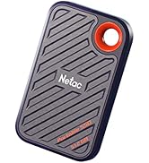 Netac 512GB Extreme Portable SSD External Solid State Drives Up to 2000MB/s Read 1700MB/s Write S...