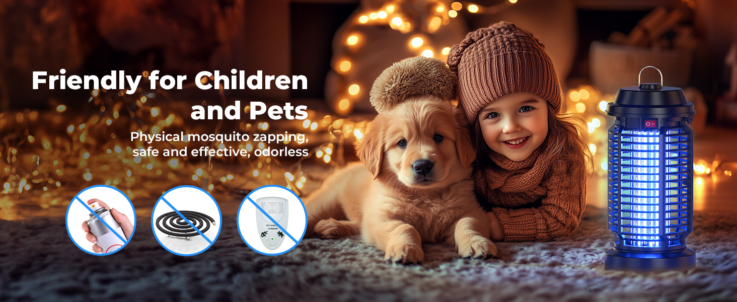 Bug Zapper Outdoor Indoor Waterproof