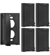 BESTTEN [5 Pack] Outdoor Wallplate Cover for Duplex Receptacles, Weatherproof Design, UL Listed, ...