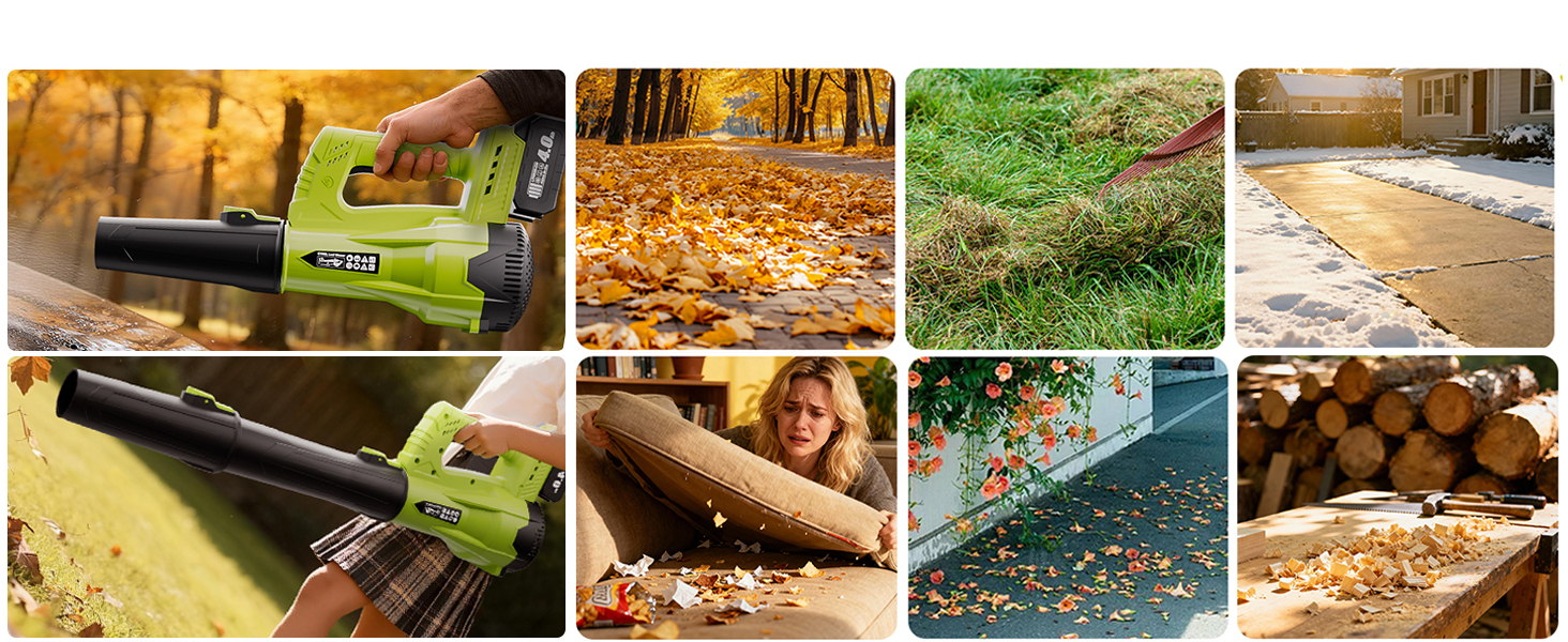 Lightweight Battery Powered Blowers for Lawn