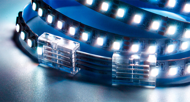 4 pin 8mm led strip connector