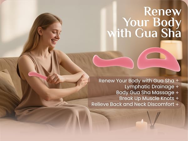 tophld body gua sha tool muscle scraper massager full-body guasha massage women men iastm skin