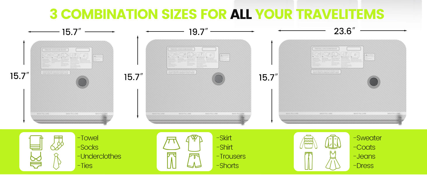 vacuum bags for travel