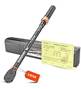 SUZUME Torque Wrench 3/8 Drive (5-45 Ft. Lb/ 6.8-61 N.m) 72 Tooth Reversible Head Torque Wrench Â±...