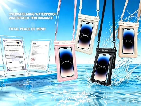 cell phone waterproof pouch dry bags waterproof phone protector waterproof bag
