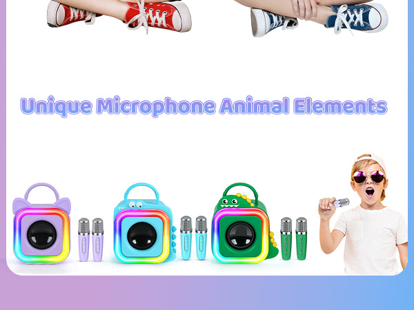 Mini Karaoke Machine for Kids