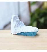 Blue-White Iceberg Model Realistic Arctic Miniature 3D Model Polar Bear Christmas Decorations Cak...