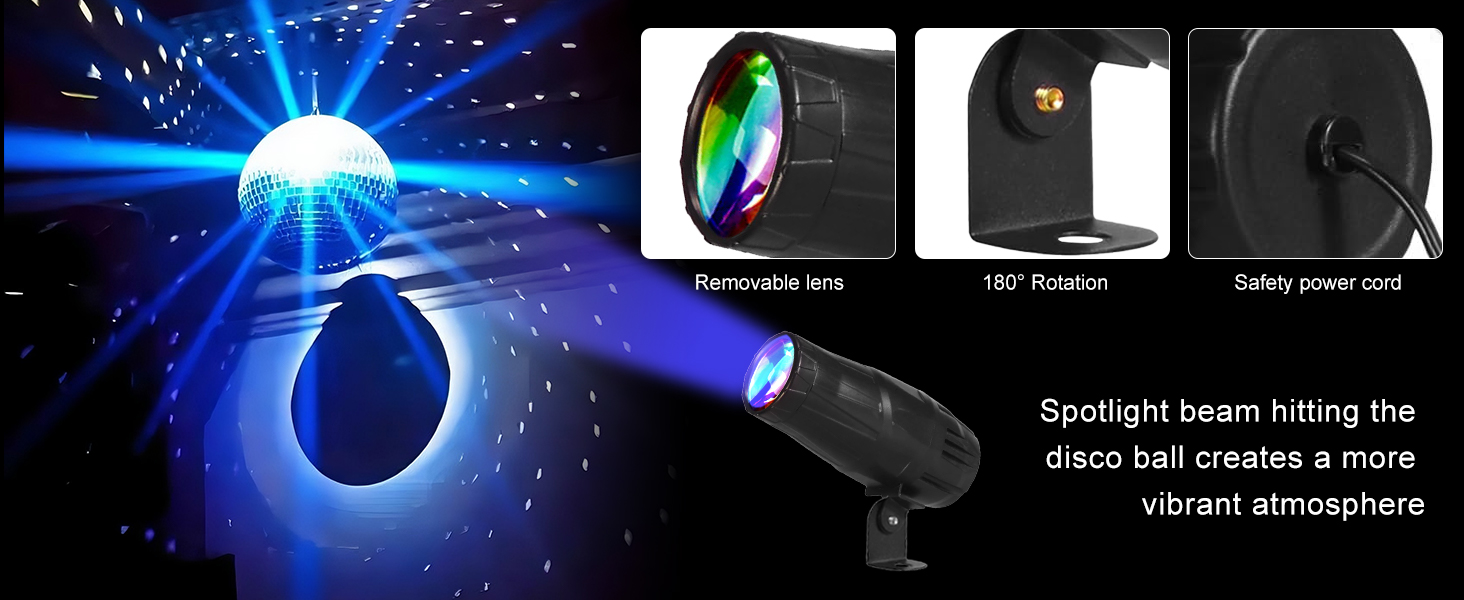 disco ball light for parties