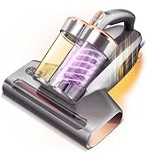 JIGOO Bed Vacuum Cleaner with Dust Sensor: 500W 13Kpa Mattress Vacuum Cleaner with UV &amp; Ultrasoni...