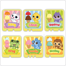 LeapFrog; Scoop &amp; Learn Ice Cream Cart Deluxe; 2+ years; animal order cards
