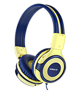 child headphones-yellow