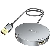 UANTIN USB 3.0 to Dual HDMI Splitter for 2 Monitor Extended Display | 4K/1080P | External Graphic...