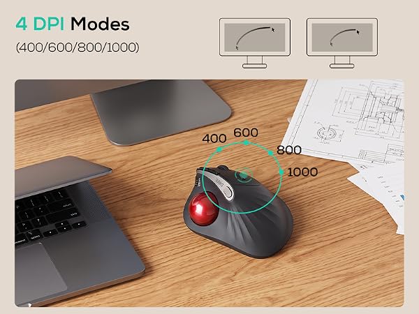 bluetooth trackball mouse ergonomic wireless mouse mouse trackball ball mouse wireless