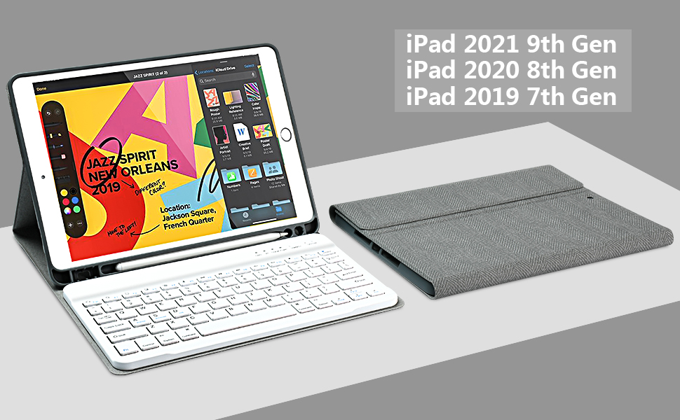 iPad 9th generation keyboard case