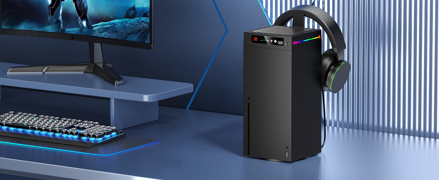 Headphone hook for better game space storage