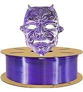 TTYT3D Silk Purple Black Dual Color in 1 Coextrusion PLA 3D Printing Filament, 1KG 2.2lbs 1.75mm ...