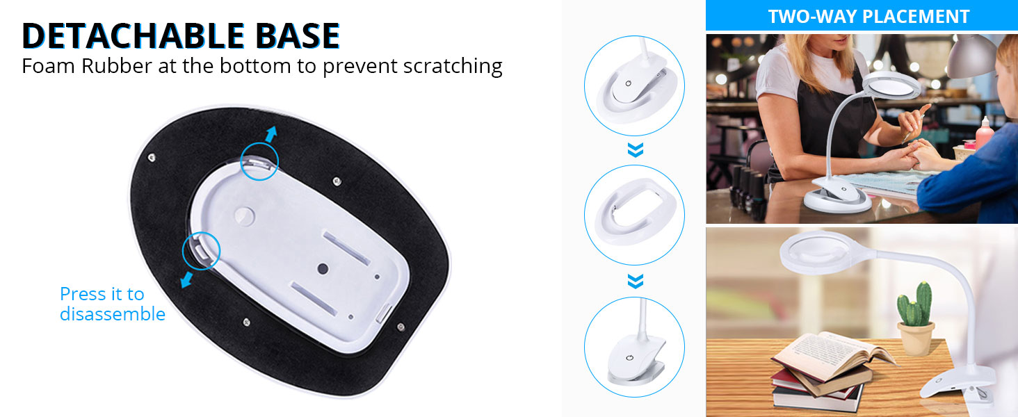 magnifying light for crafting