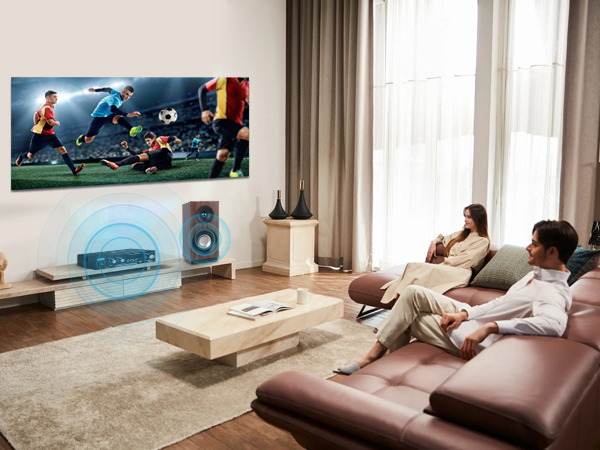 Stereo Home Audio Amplifier