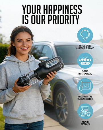 Car vacuum portable codeless