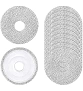 12 Pack Replacement Mop Pads for Dreame L40 Ultra/X40 Ultra/X50 Ultra/L50 Ultra/L10S Ultra/ L10s ...