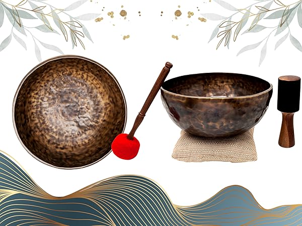 Jupiter tibetan singing bowl set