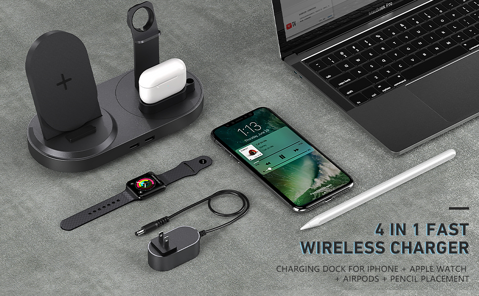 ICH-65 wireless charger station