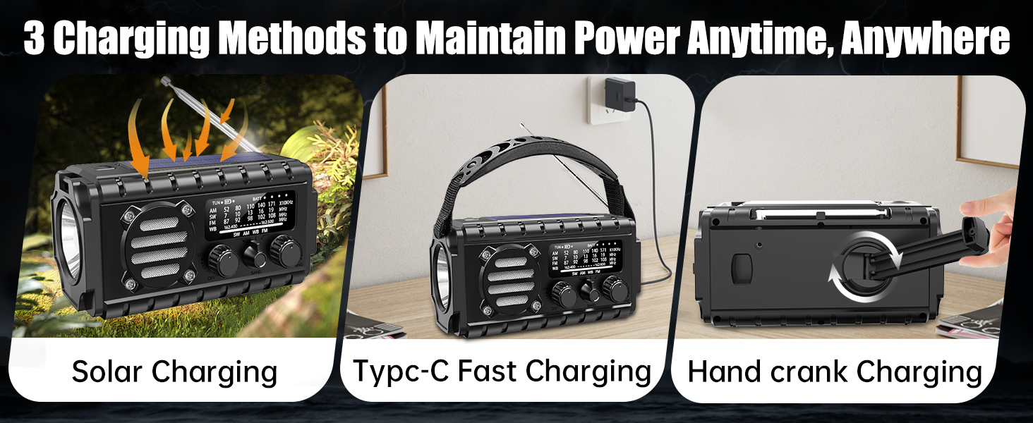 rechargeable radio