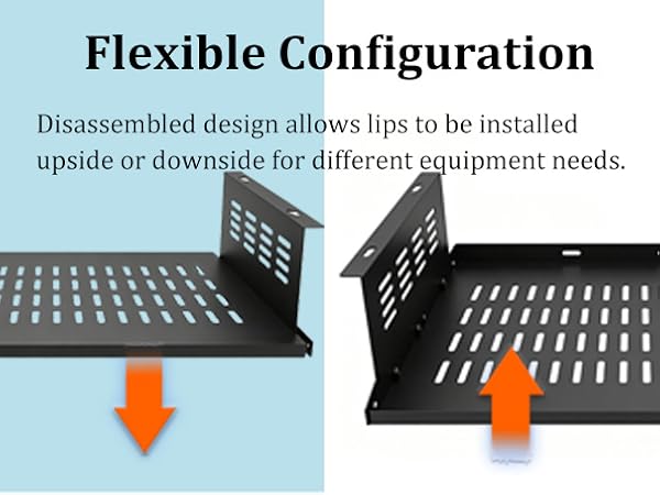 Under desk computer mount shelf