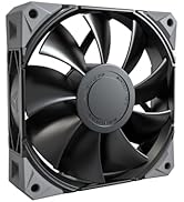 MONTECH E28 PWM 120mm Case Fan, 28mm Thick Fan for Enhanced Cooling Efficiency, PWM 4-Pin, FDB Be...