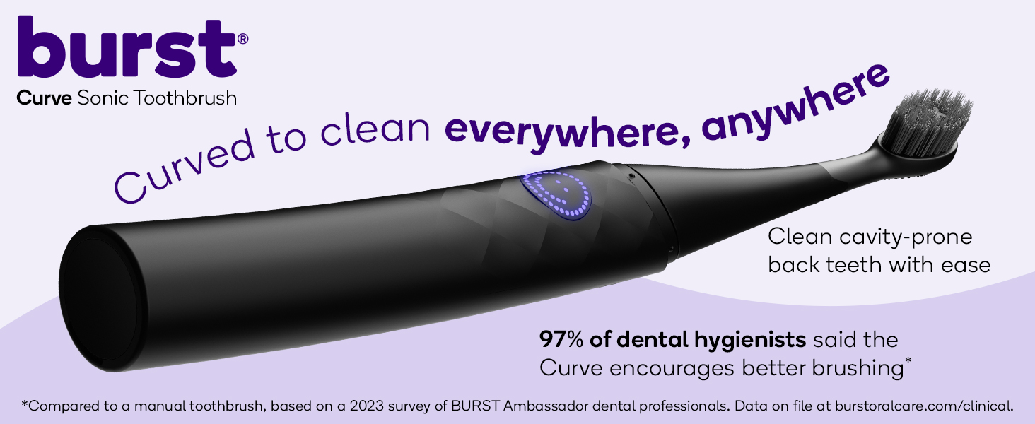 Curve Sonic Travel Toothbrush
