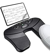 LEKATO Bluetooth Page Turner Pedal USB Rechargeable Wireless Page Turner Silent Foot Pedal for Ta...