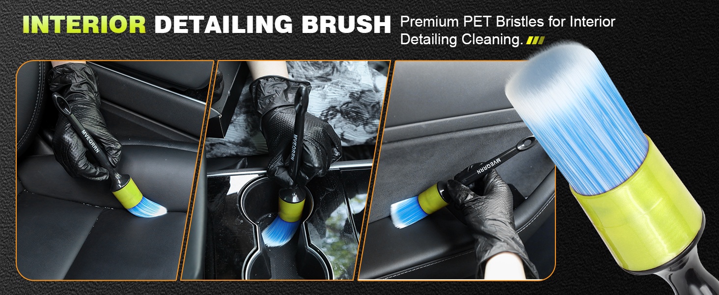 car detailing detail brush auto detailing brushes boars hair detailing brush