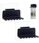 AHANDMAKER Watch Band Holder Organizer Wall Mount Durable Plastic Compact Stand Rack Tray Storage...