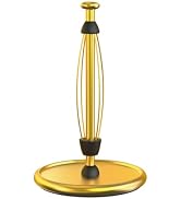 VEHHE Gold Paper Towel Holder Countertop with Weighted Base, One-Handed Tear Kitchen Towel Holder...