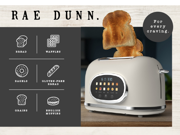 Toaster oven for every craving – toast waffles, bagels, bread, perfect golden results