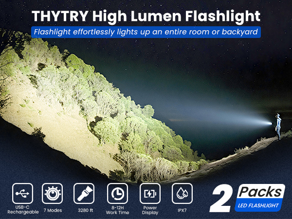 flashlights high lumens