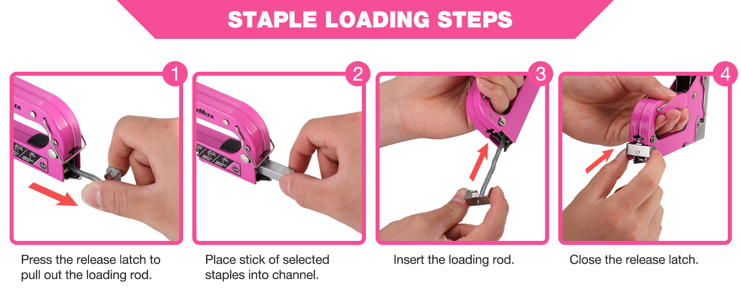 nailer handheld industrial construction cable wire fabric wall ValueMax Staple Gun
