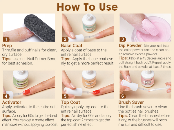 dipping powder nail kit